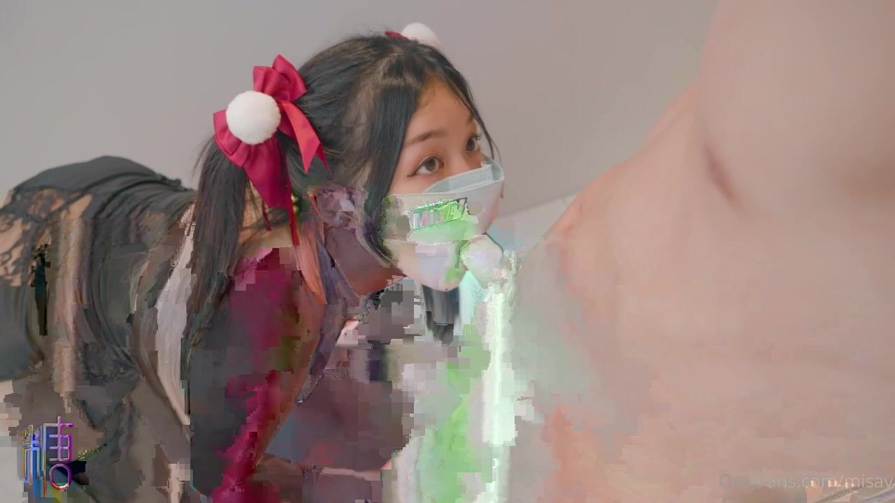 极品白虎情趣骚丁诱惑美少女▌米莎 ▌爆操丸子头双马尾萝莉 铿锵有力后入窄湿裂缝 弹臀夹击