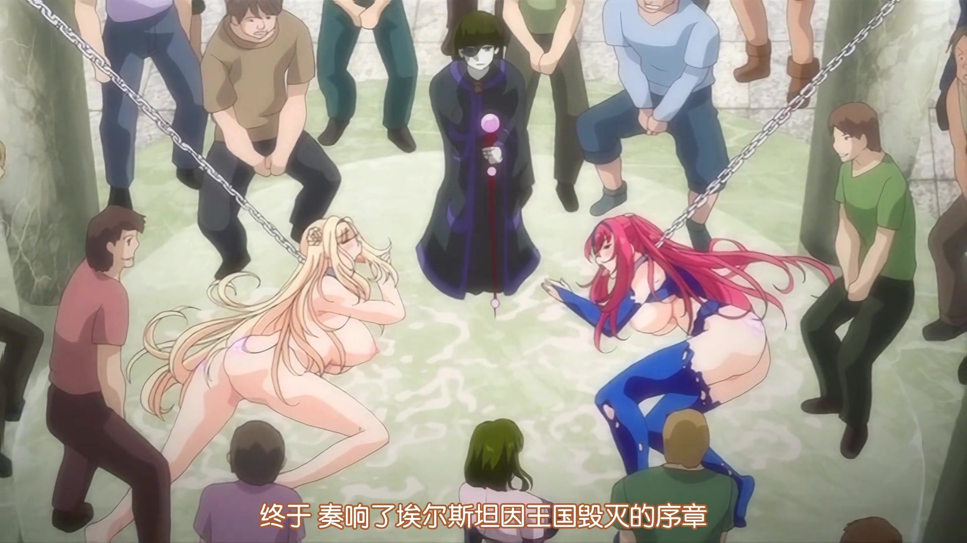 [桜都字幕组][White Bear] 王女＆女騎士Wド下品露出 ～後編～ 恥辱の見世物奴.chs