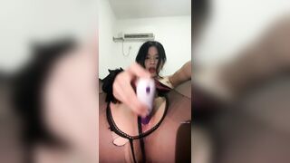 学生，刚下海就被狂干，【小薯芋】，关键是颜值超高，黑丝喷水