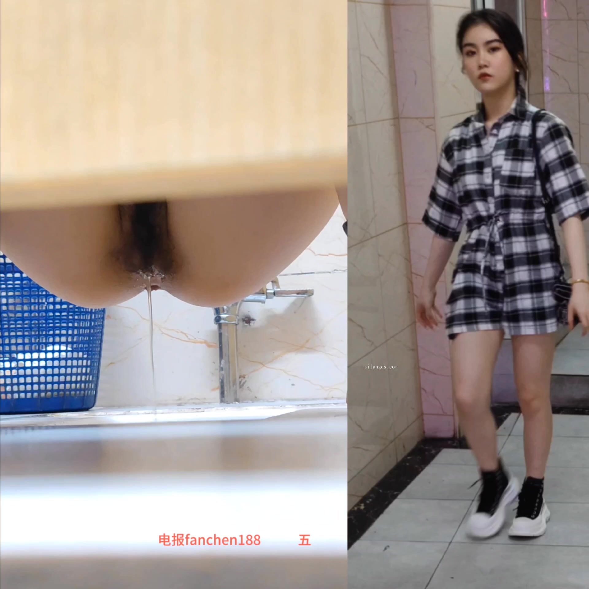 办公楼女厕小手电偷拍格子褂小姐姐 毛绒绒穴毛包裹着粉粉的小鲜肉