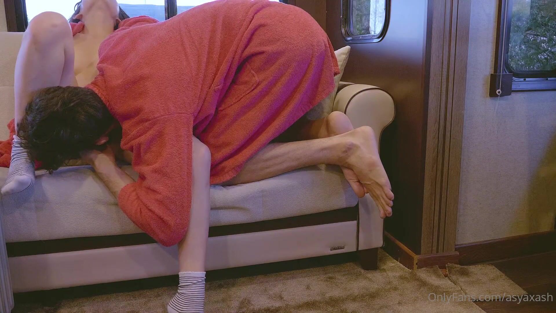 【12月新品】，浪漫主义中法情侣，上海留学生【AsyaxAsh】25G完整福利③，媚洋反差婊与大肉棒各种性