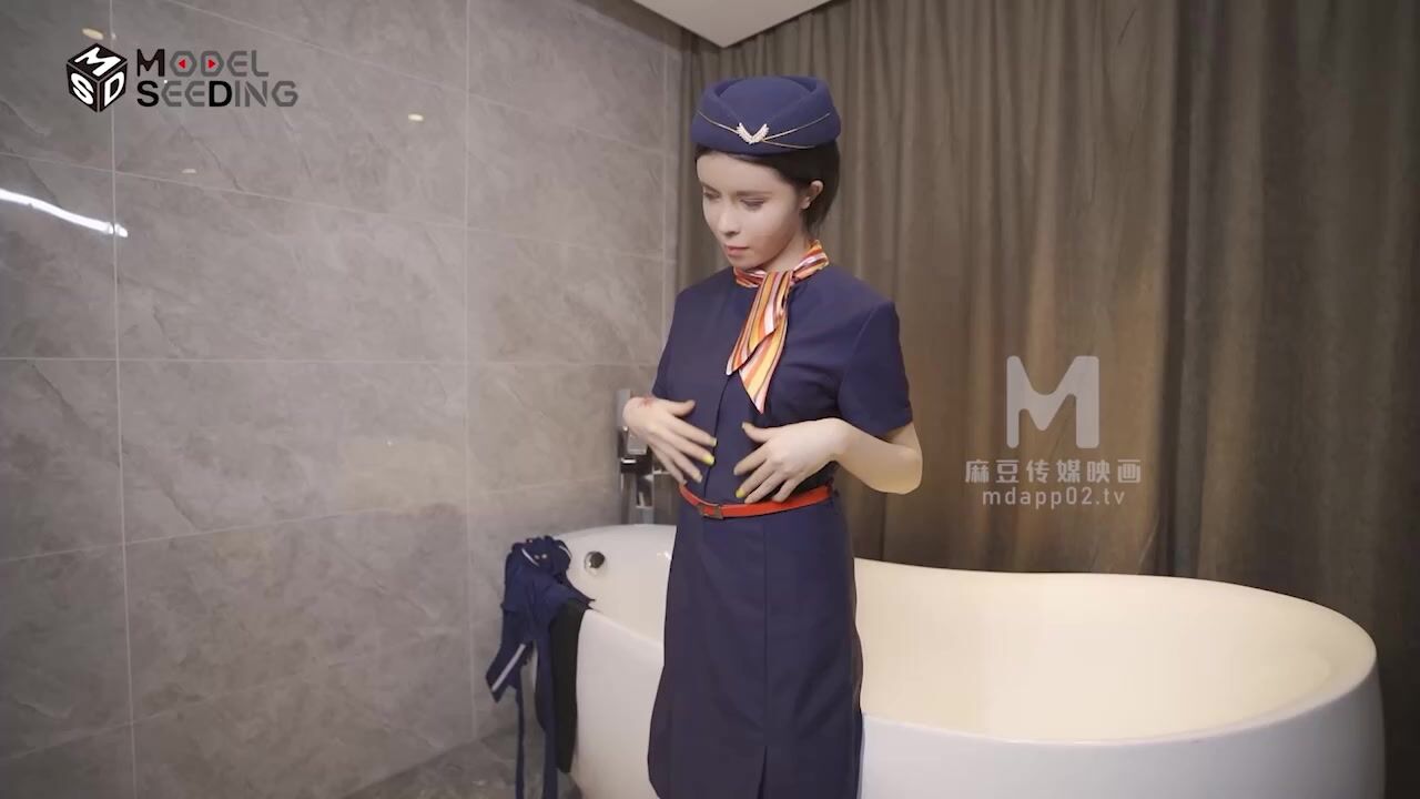 麻豆传媒最新出品MSD037 空姐的飞淫之旅负债空姐下海初体验