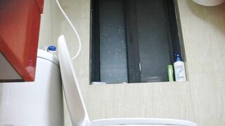 合租房浴室暗藏摄像头偷拍 两位美少妇洗澡嘘嘘.m