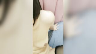 颜值嫩妹【九亿少男梦】第三弹，中年大叔的玩具，大长腿白虎嫩穴，口活干炮样样精通7