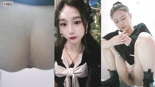 三屏联动 双镜头特写透明极品女神尿尿全过程