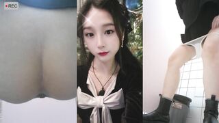 三屏联动 双镜头特写透明极品女神尿尿全过程