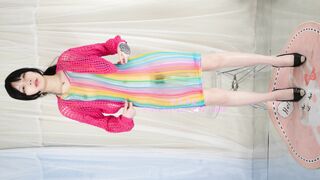 2025最新，纱姬舞团最大尺度，刺青叛逆小姐姐【41姬-萧晴】道具抹油裸舞调教②，多角度4K画质9