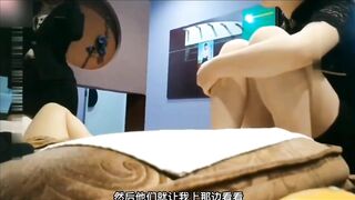 探访按摩店 技师：他不尊重我，正规按摩店耍流氓脱裤强行打飞机引来经理.