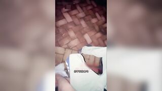 ❤️兄妹亂倫❤️強上破處親妹妹後續22-校園内石凳上内射