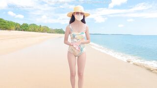 网红健身博主【MoriyaExhibit】喜欢真空装户外露出 打了码也难掩灿烂的笑容1