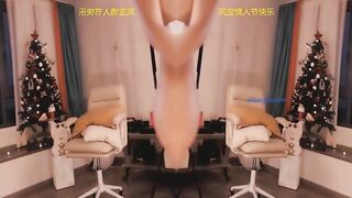 推荐 虎牙骚主播【韵子】榜一大哥定制裸舞，S好身材大长腿，大尺度掰穴展示1