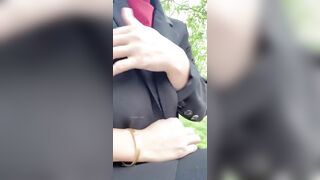 推荐 抖音骚少妇【空心菜】野外露天露出放尿自慰，大尺度掰逼展示，榨精小鲜肉，无套内射