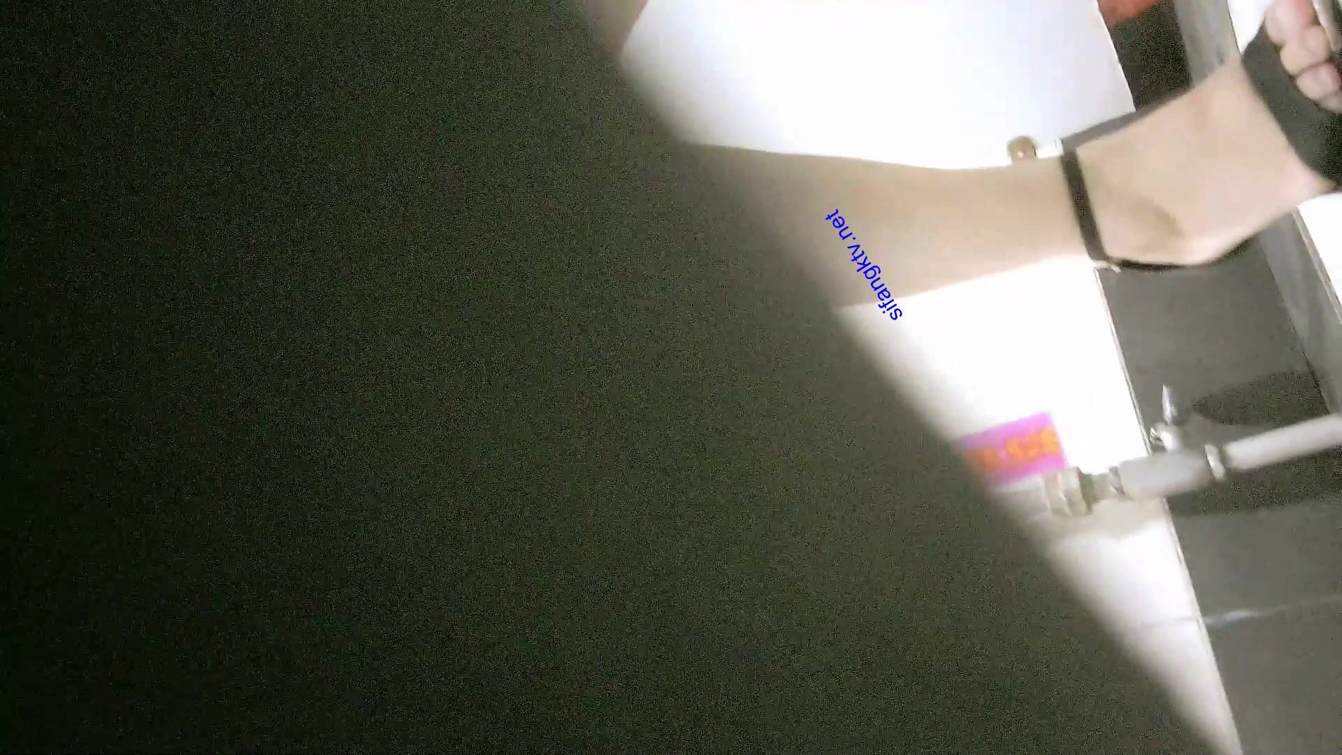 精品厕拍，坑神藏身女厕隔板缝连续偷拍多位美女小少妇方便，脸穴同框，有极品00