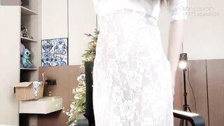 ST-877【播音系女神下海 yaya_86最新大秀撅臀抽插裸舞】002